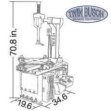 Twin Busch  Tire Changer - Automatic